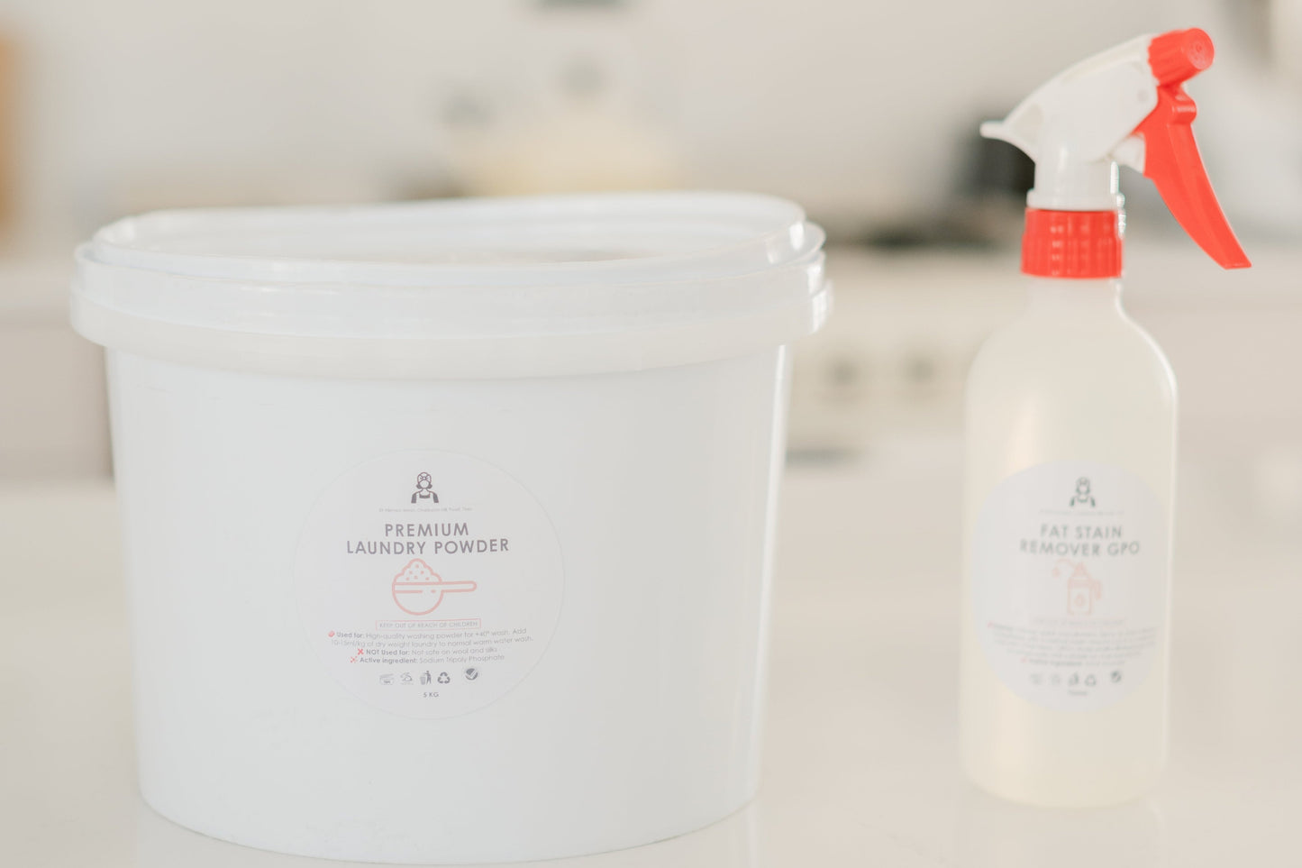 Ultimate Stain-Fighting Laundry Trio (5kg Laundry Powder + 5kg Bright White + 750ml GPO Stain Remover)